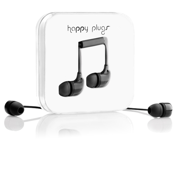 Happy Plugs In-Ear Black