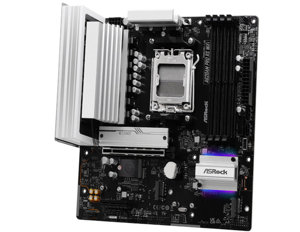 ASRock A620AM Pro RS WiFi AM5 mATX Motherboard