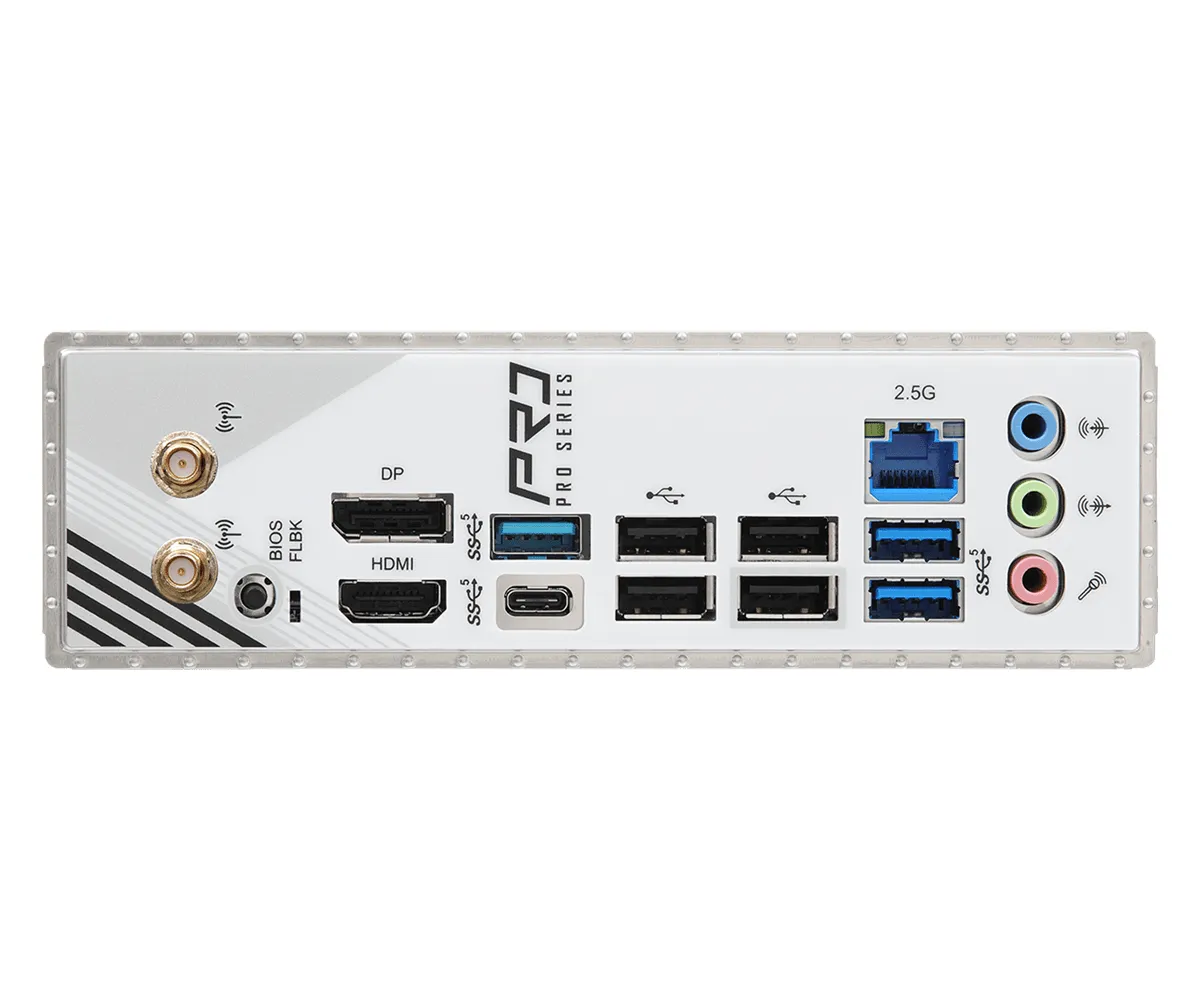 ASRock A620AM Pro RS WiFi AM5 mATX Motherboard