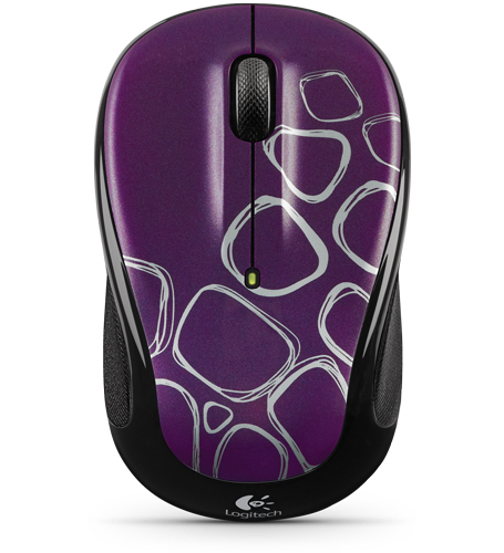 Logitech Wireless Mouse M325 Purple Boulder