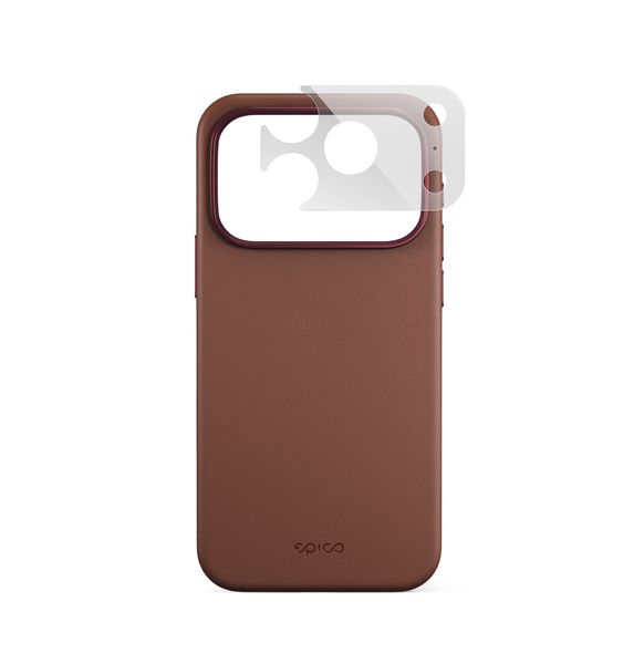Epico Leather Pro Mag+ Case | iPhone 17 Pro Max/18 Pro Max | Brown | Qi2  &  MagSafe Compatible | Camera Island Protector