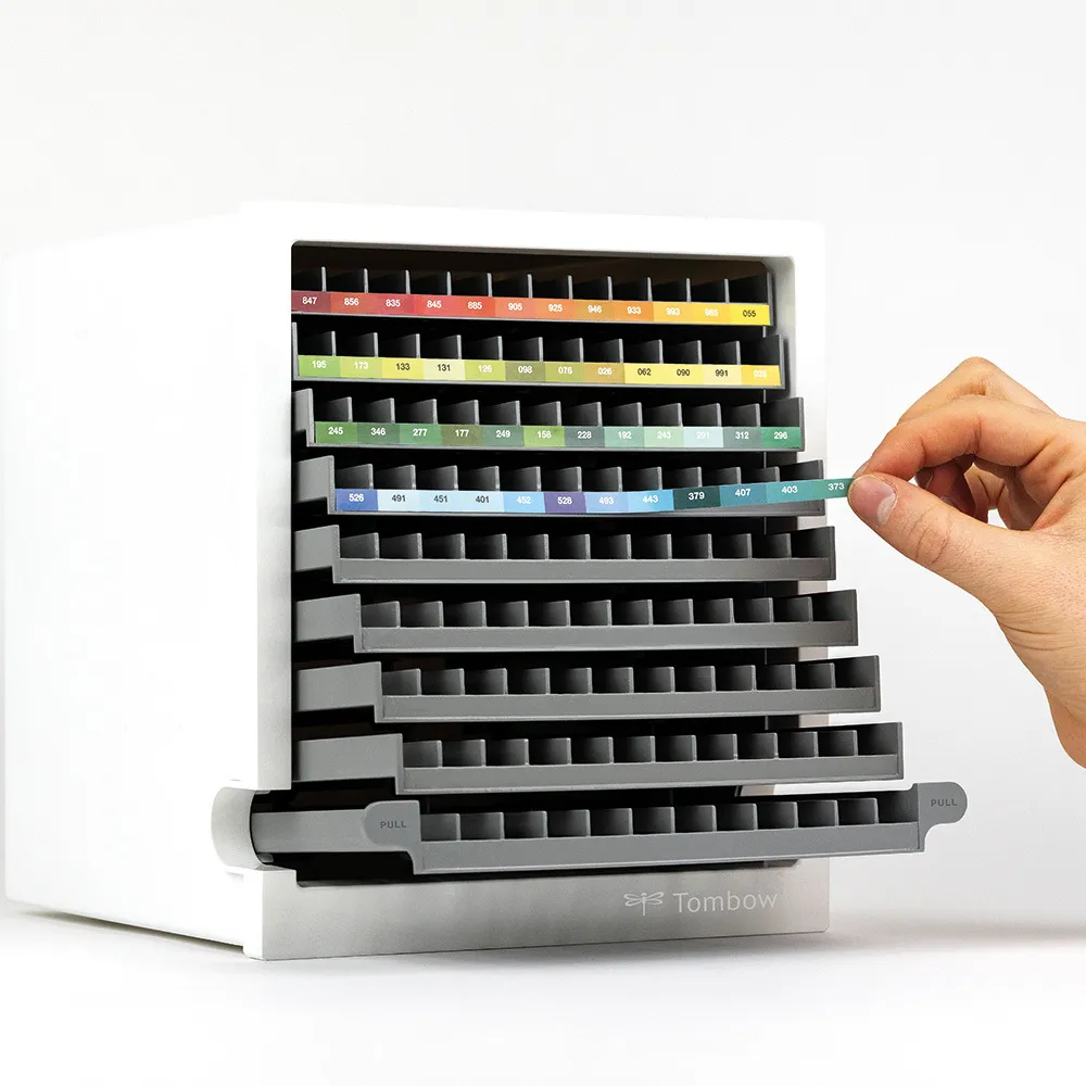 Tombow ABT Dual Brush marker desktop organizer (108)