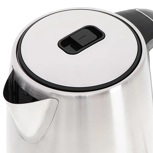 Adler AD 1340 kettle, 1.7L, 2200W, Black/Silver