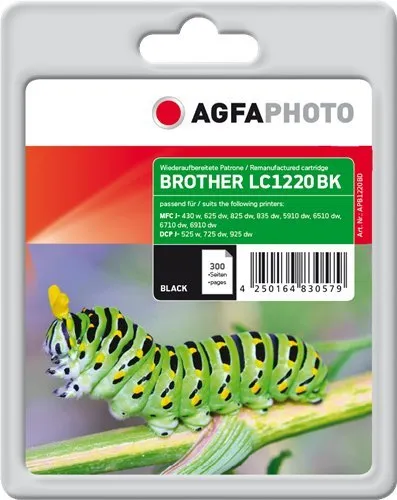 AGFAPHOTO APB1220BD -mustekasetti, 11 ml, musta