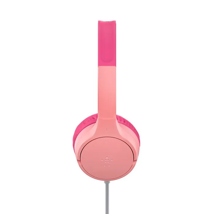 BELKIN SoundForm Mini On-ear Headphones, Pink
