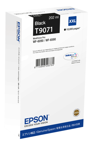 EPSON WF-6xxx Ink Cartridge Black XXL