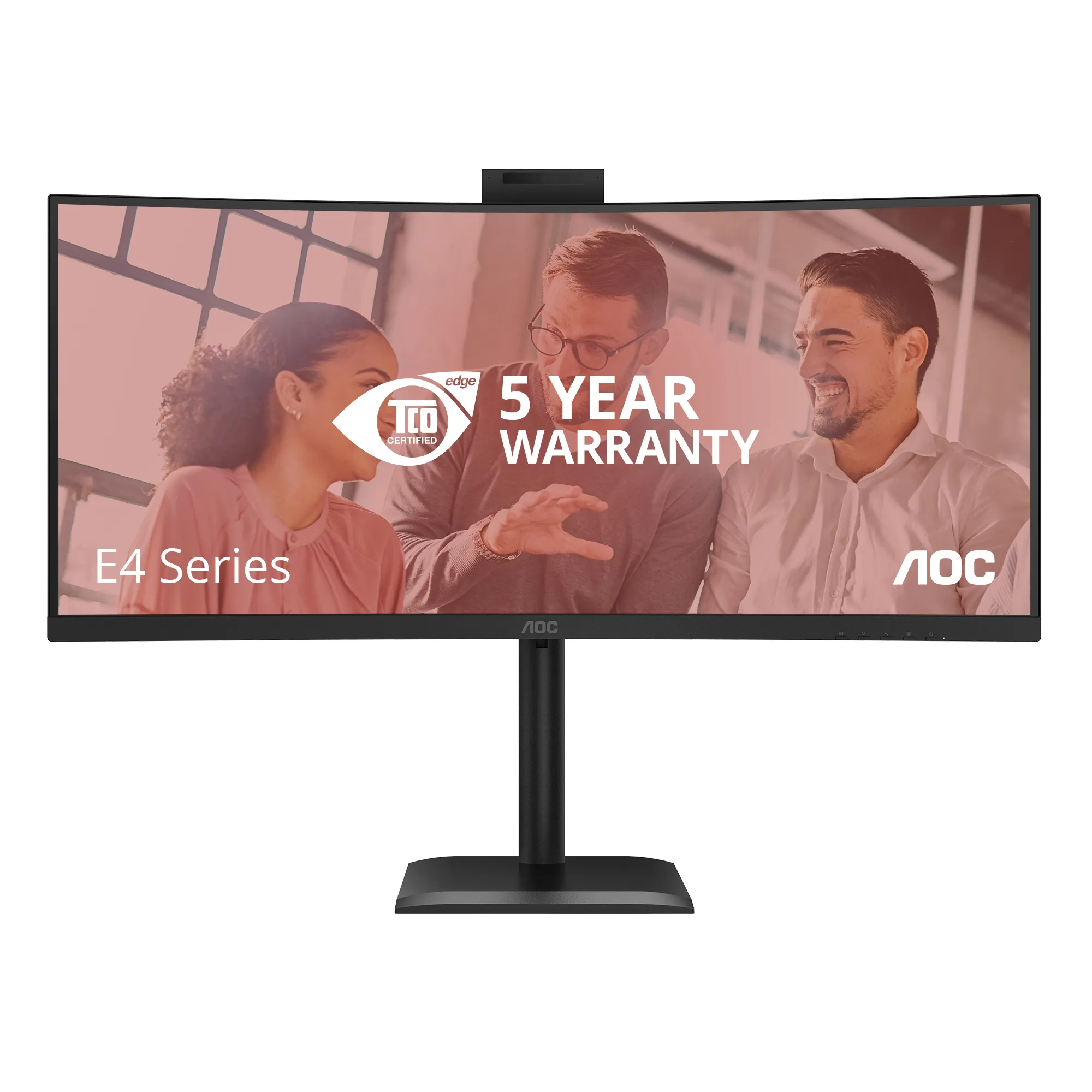 AOC E4 CU34E4CW 34" UWQHD, VA -kaareva näyttö AOC E4 CU34E4CW 34" UWQHD, VA -kaareva näyttö