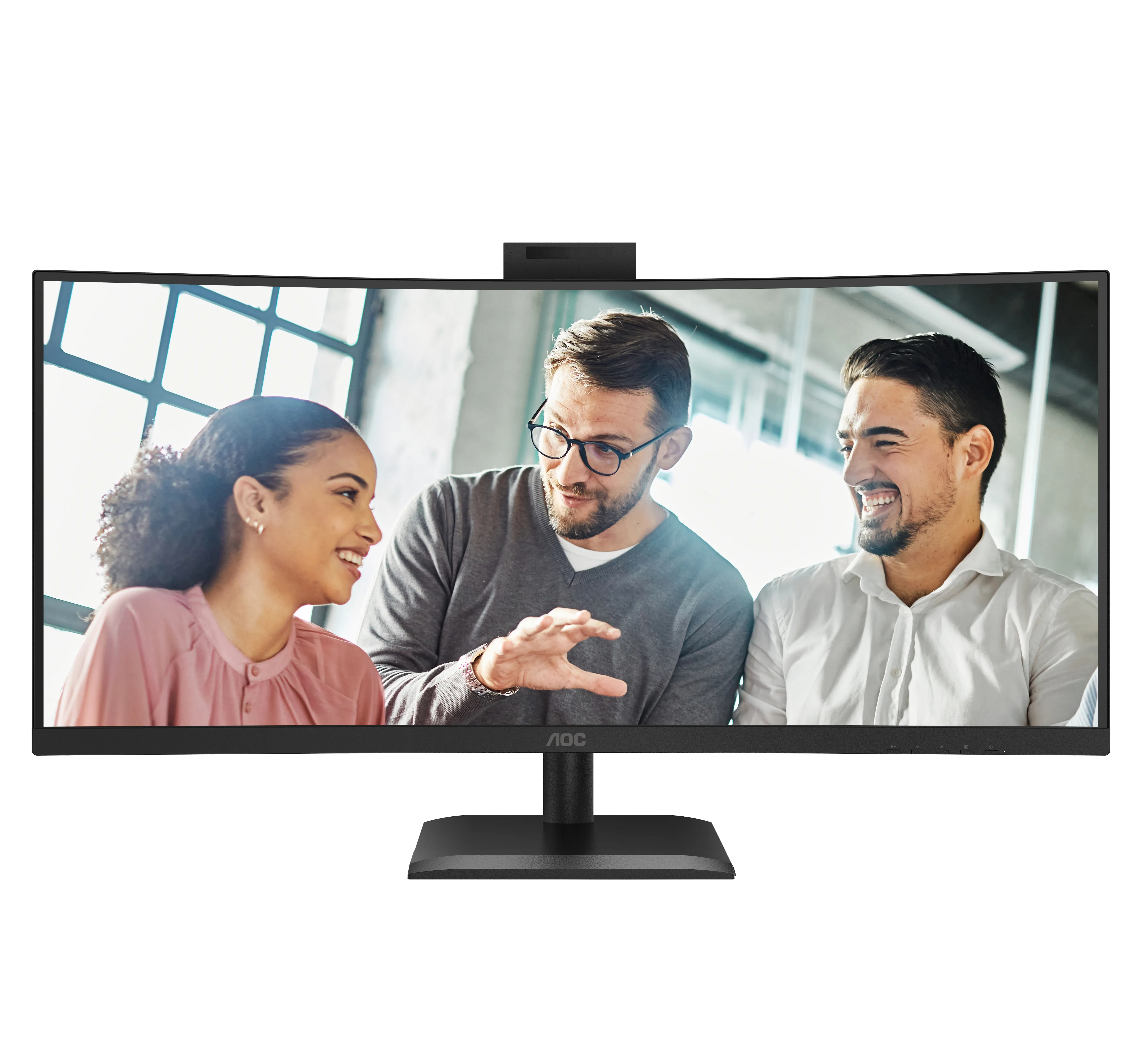 AOC E4 CU34E4CW 34" UWQHD, VA -kaareva näyttö AOC E4 CU34E4CW 34" UWQHD, VA -kaareva näyttö