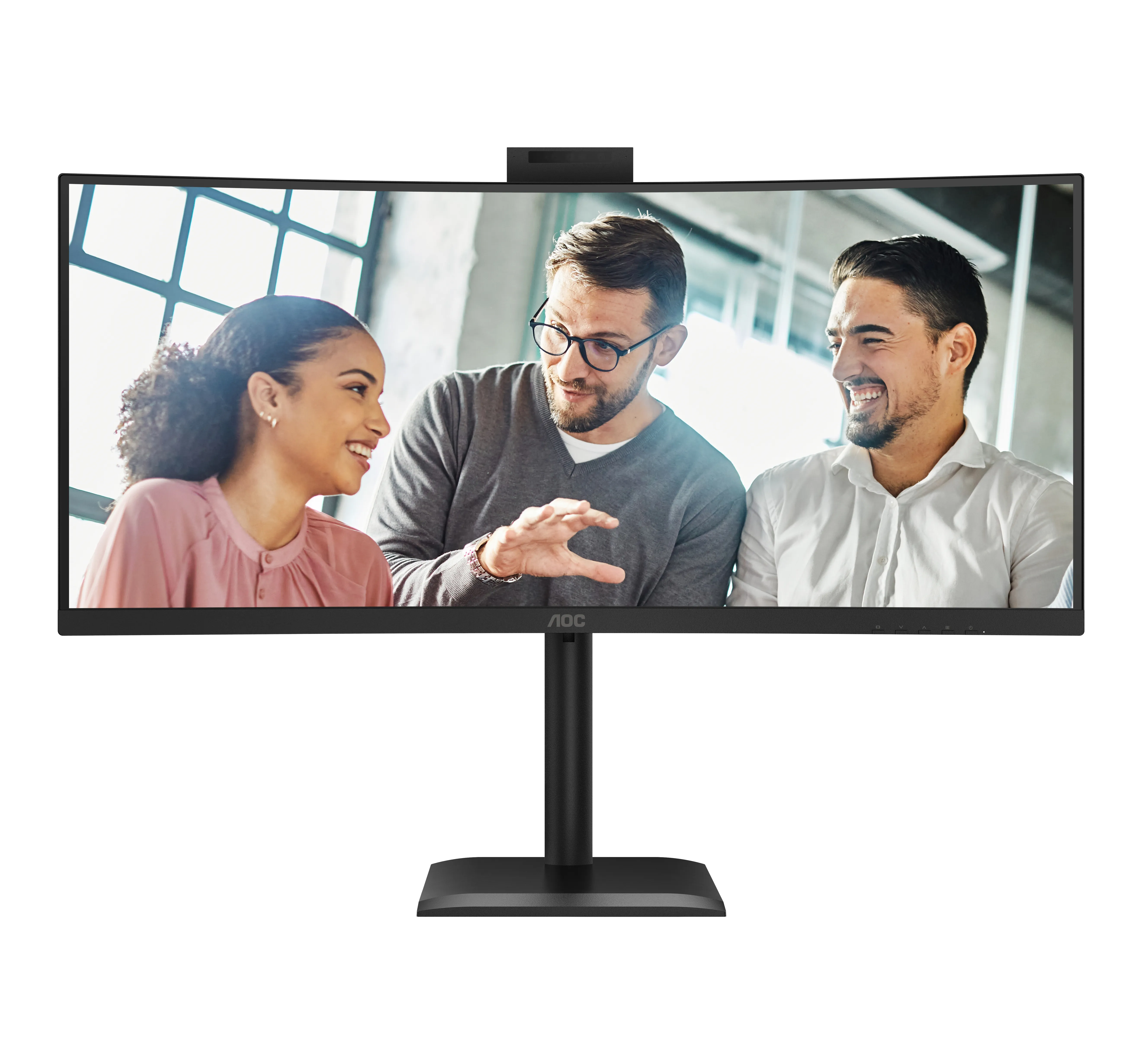 AOC E4 CU34E4CW 34" UWQHD, VA -kaareva näyttö AOC E4 CU34E4CW 34" UWQHD, VA -kaareva näyttö