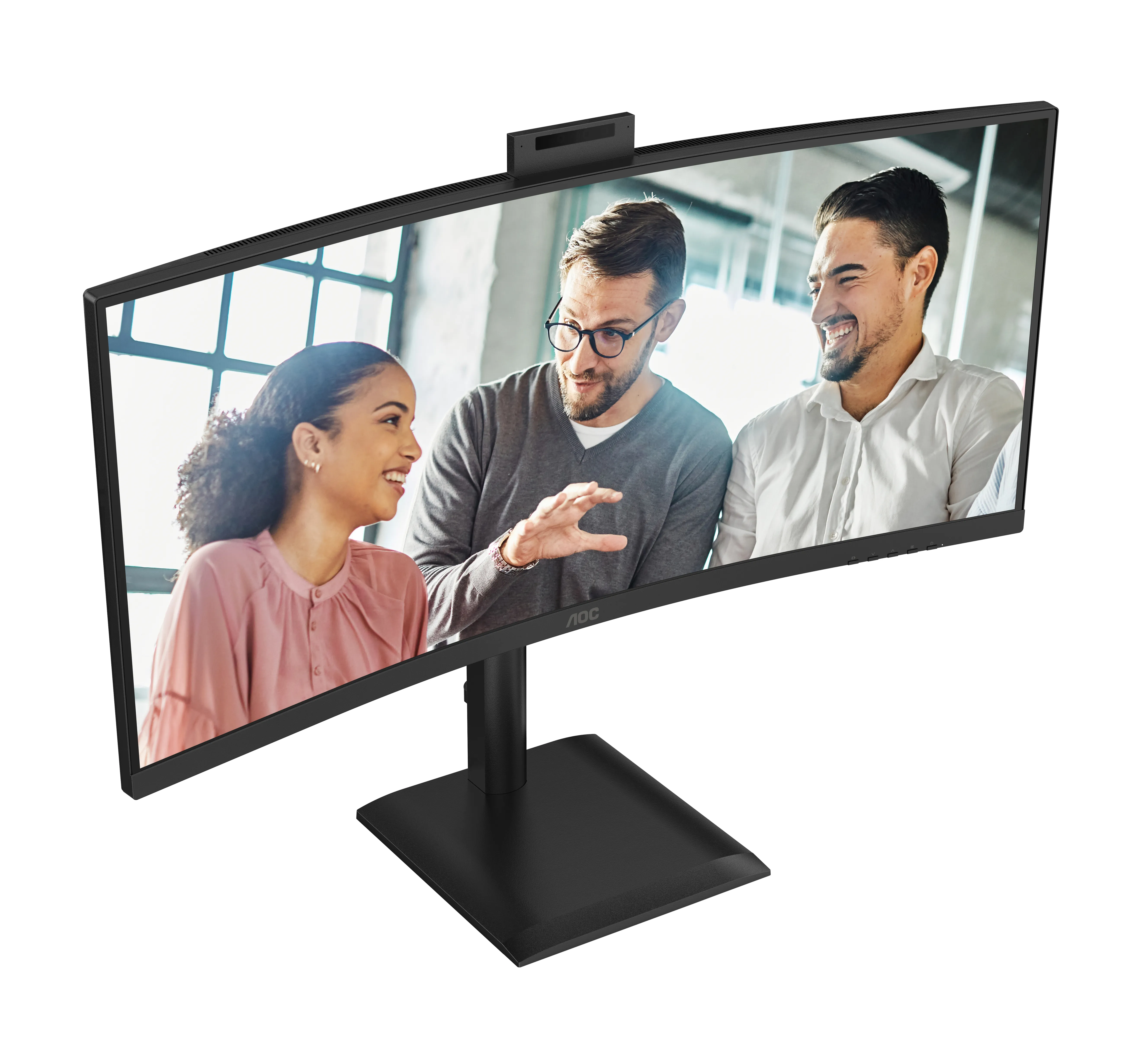 AOC E4 CU34E4CW 34" UWQHD, VA -kaareva näyttö AOC E4 CU34E4CW 34" UWQHD, VA -kaareva näyttö