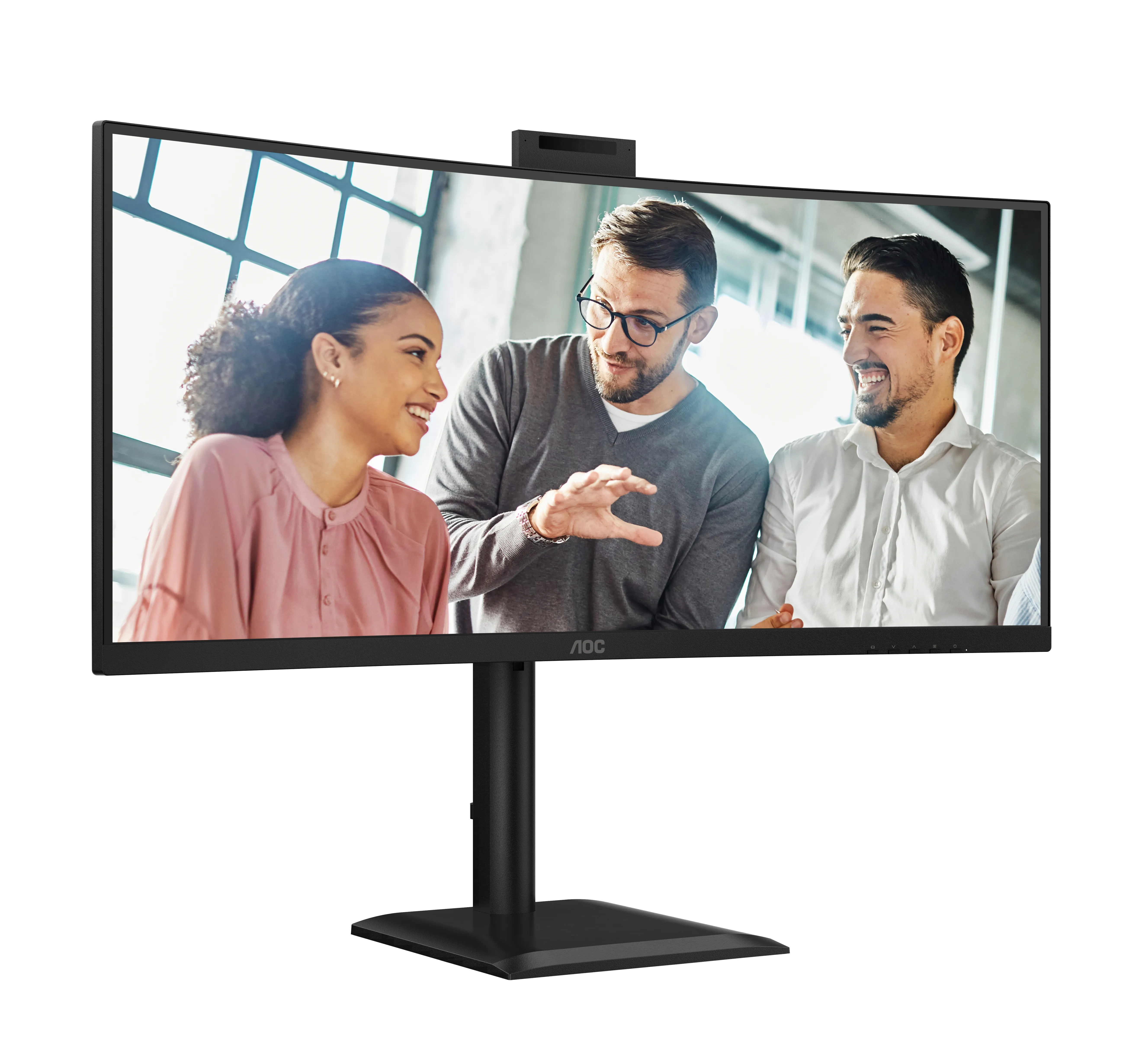 AOC E4 CU34E4CW 34" UWQHD, VA -kaareva näyttö AOC E4 CU34E4CW 34" UWQHD, VA -kaareva näyttö