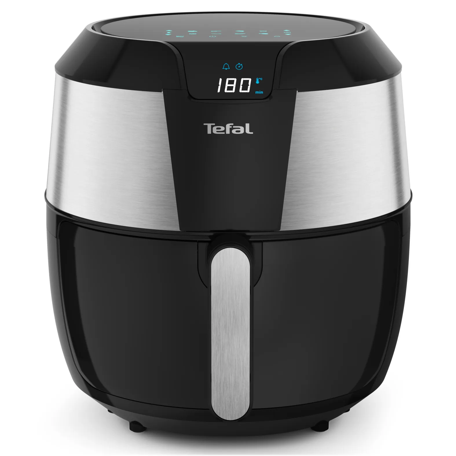 Tefal Easy Fry XXL EY701D15, 5.6L, 1.6 kg, 1850W, air fryer, Black and Stainless Steel