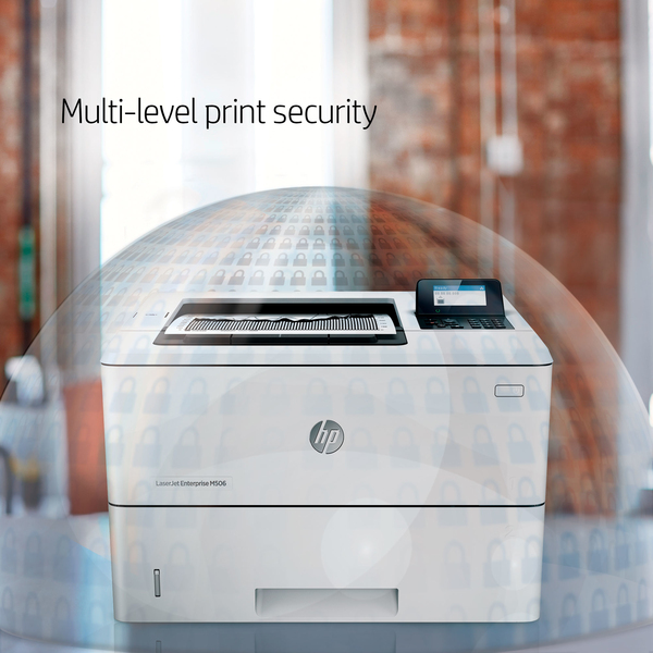 HP LaserJet Enterprise M506dn Duplex, LAN, A4 - mono laser printer