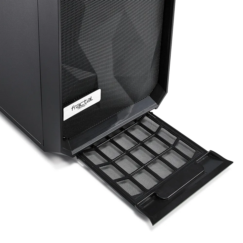 Fractal Design Meshify C Solid Panel Midi-Tower Case, Black