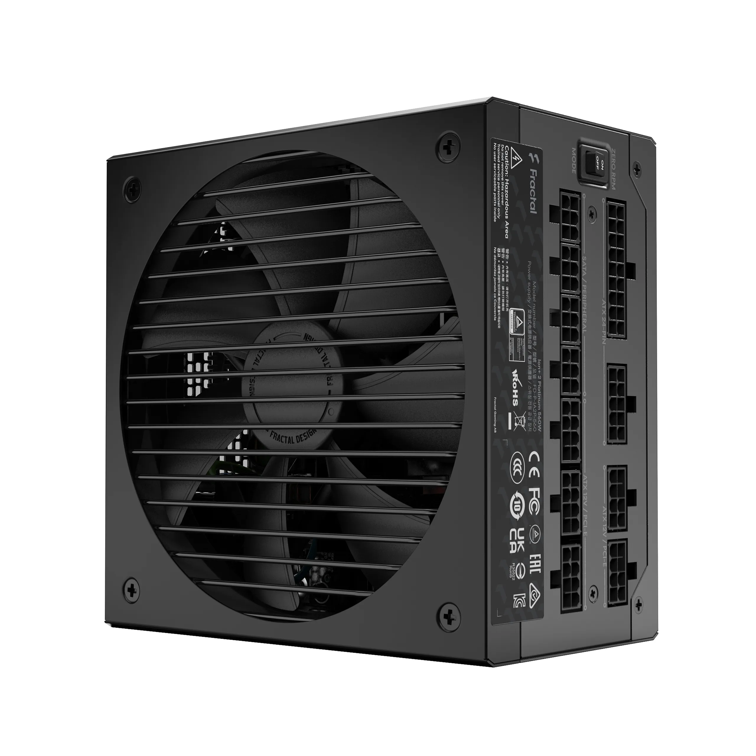 Fractal Design Ion+ 2 560W - PSU, 80 Plus Platinum