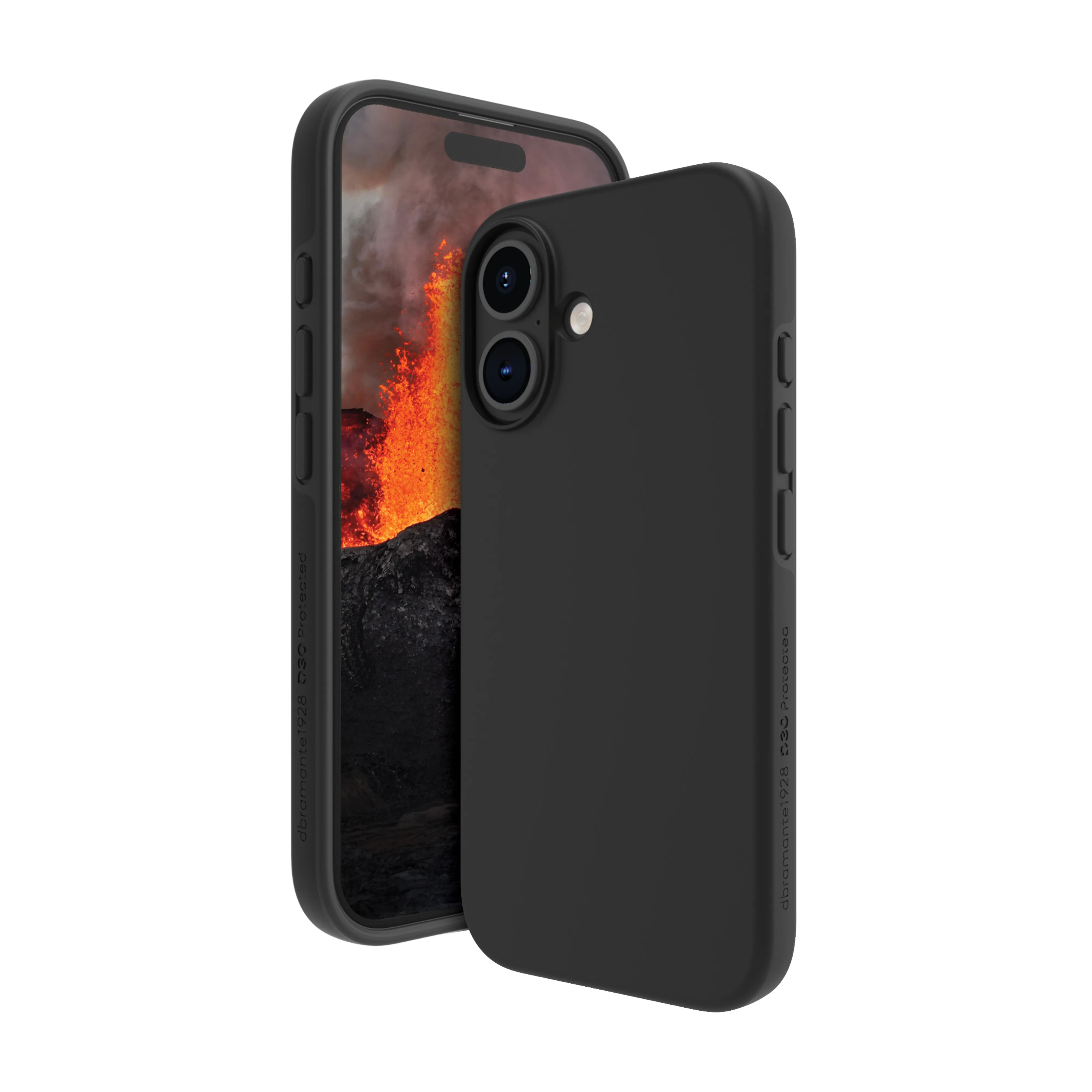 Dbramante1928 Iceland Ultra D3O MagSafe, iPhone 16 Plus - Case, Black