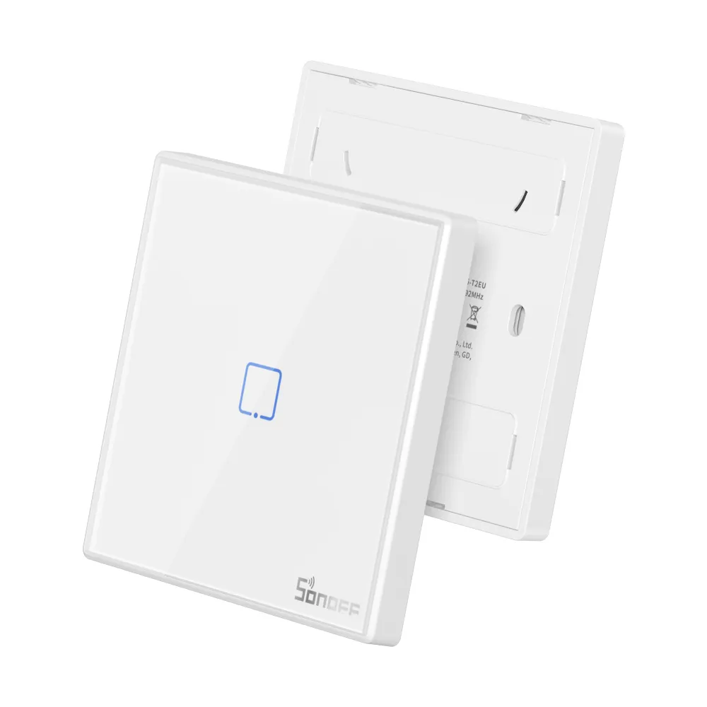 SONOFF T2EU1C-RF - Wireless Radio Frequency Wall Panel, White