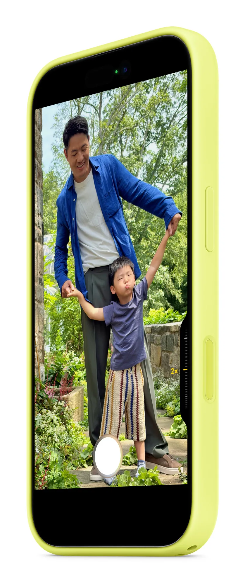 Apple iPhone 17, MagSafe - silicone case, Neon Yellow