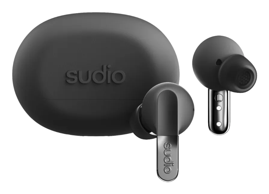 Sudio N3 Pro trådlösa in-ear hörlurar, svart