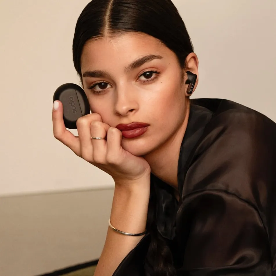 Sudio N3 Pro trådlösa in-ear hörlurar, svart