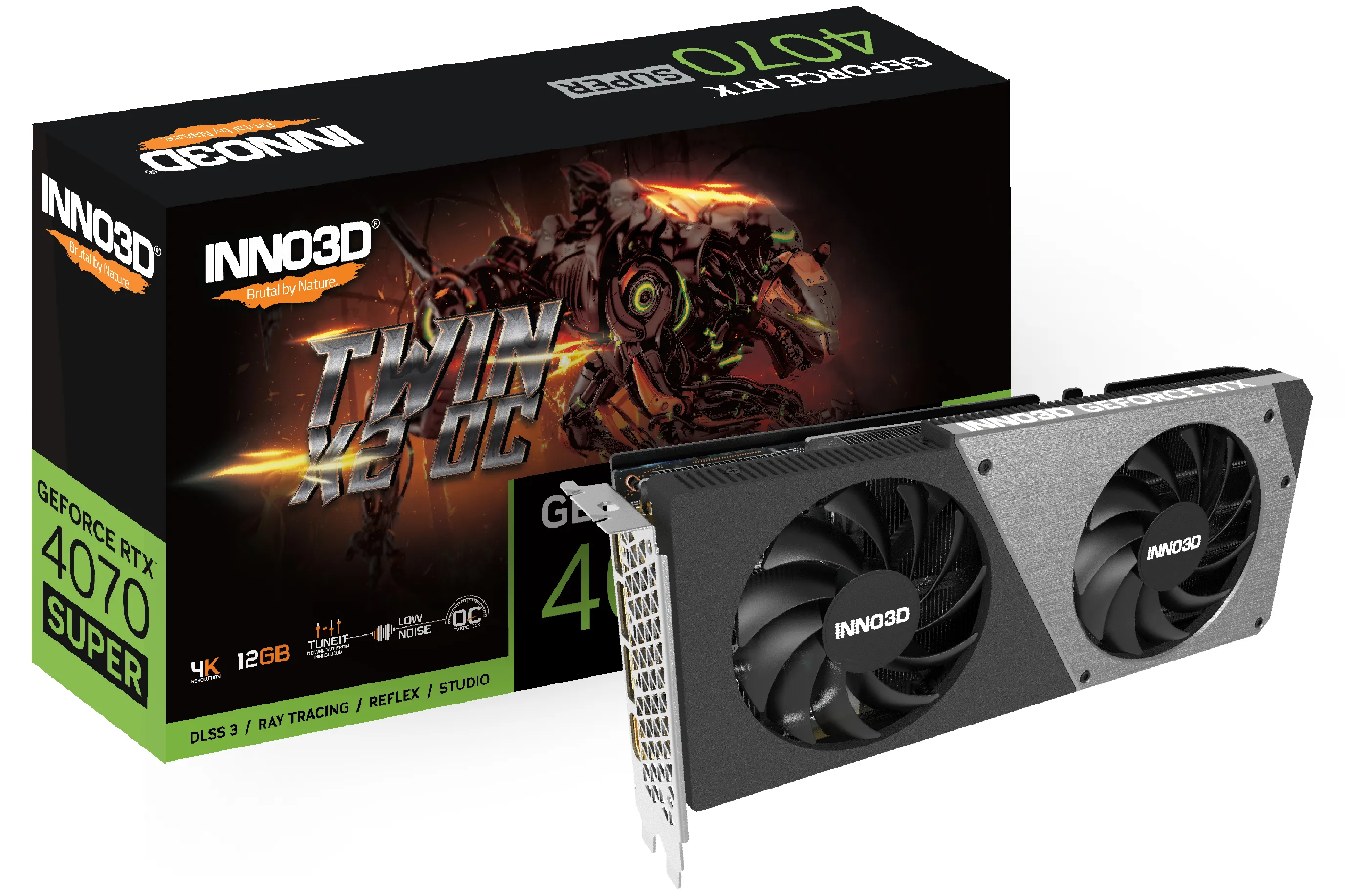 Inno3D GeForce RTX 4070 Super Twin X2 OC 12GB - graphics card