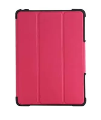 NutKase BumpKase - L&auml;pp&auml;kansi tabletille - ekologinen nahka, termoplastinen polyuretaani (TPU) - vaaleanpunainen malleihin Apple 9.7-inch iPad (5th generation,