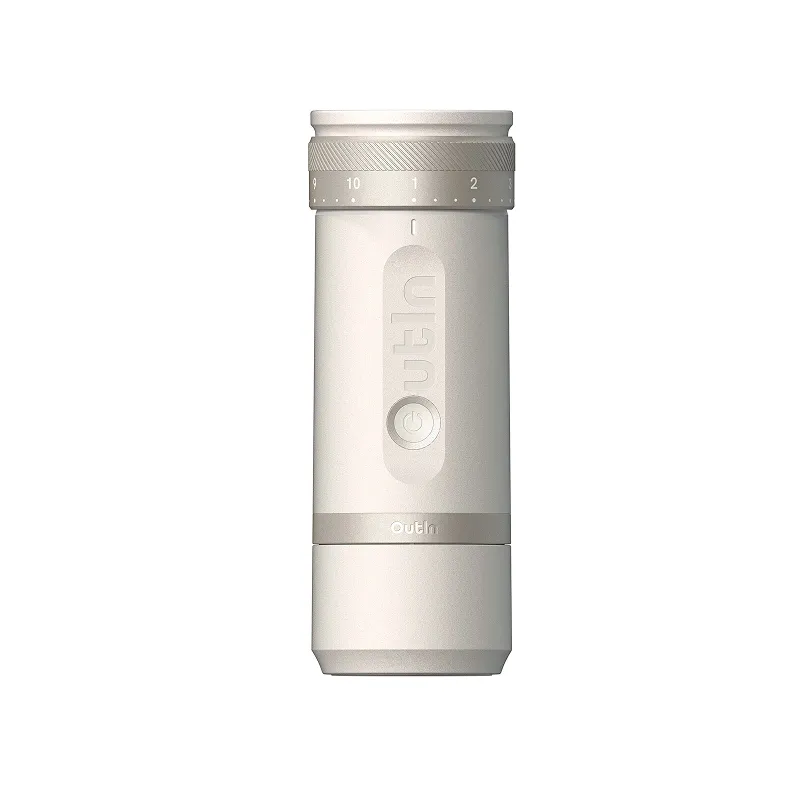 OUTIN Fino OTCG-01-SW Portable Electric Coffee Grinder 25g, Sandstone White