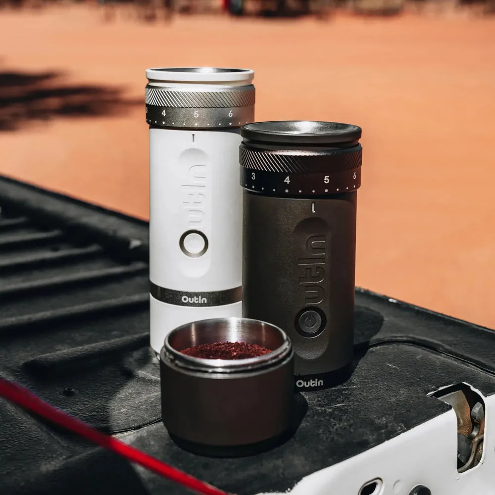 OUTIN Fino OTCG-01-TB Electric Coffee Grinder 25g, Black