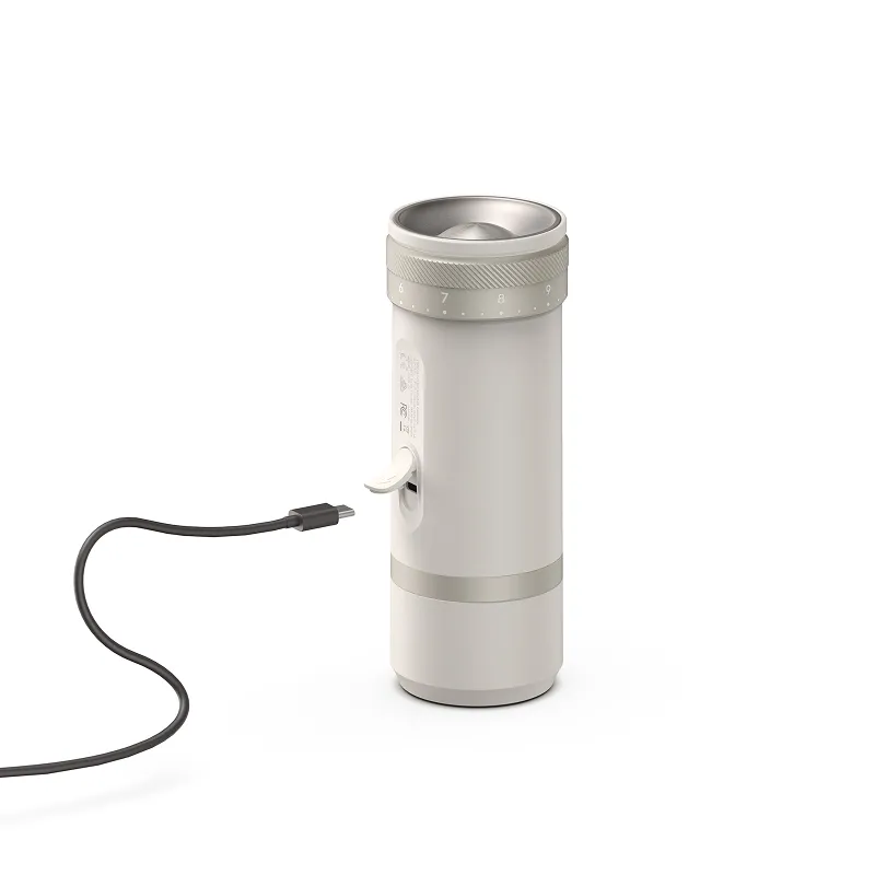 OUTIN Fino OTCG-01-SW Portable Electric Coffee Grinder 25g, Sandstone White