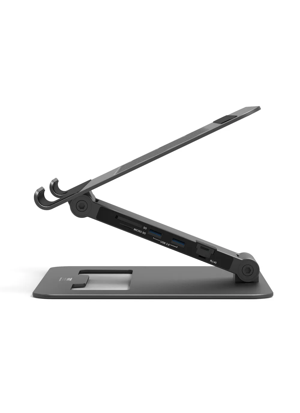 Port Designs 2-in-1 USB-C Docking Station with Notebook Stand 2x4K, 85W PD