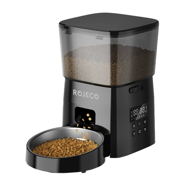 ROJECO RWSQ-02 2 L Automatic Pet Feeder, Button Version