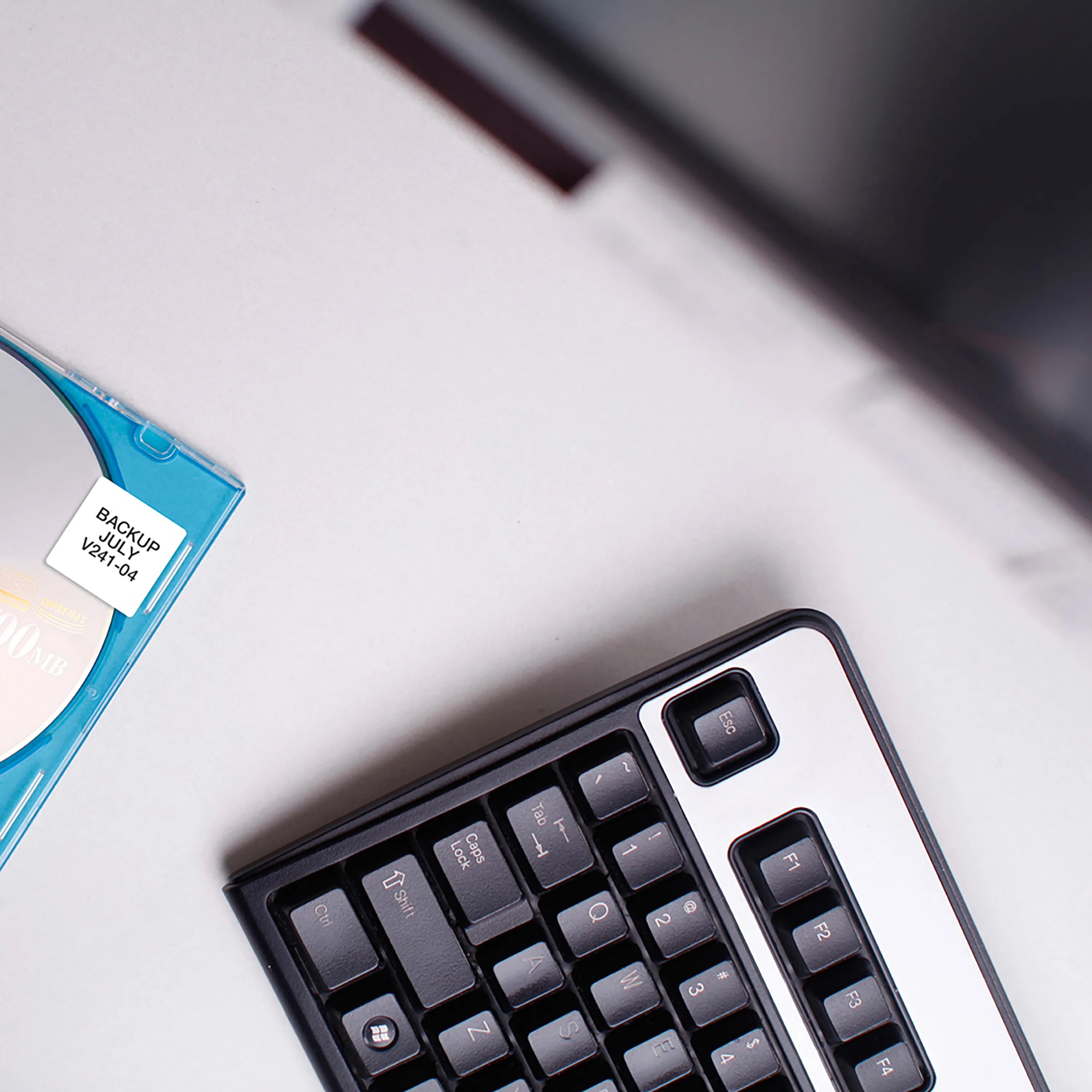 DYMO LabelWriter nelikulmaiset yleisetiketit, 25x25mm, 750 kpl, valk