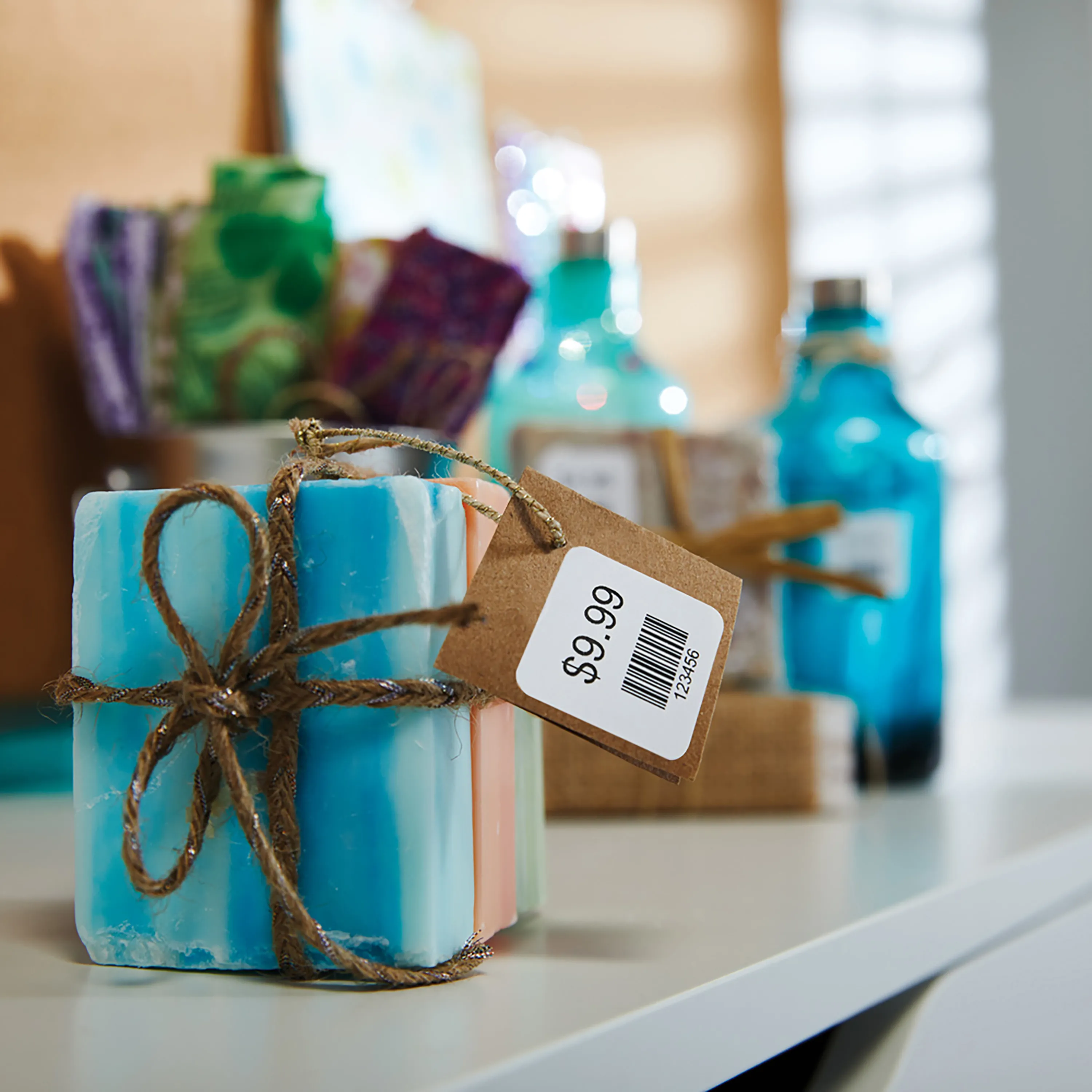 DYMO LabelWriter nelikulmaiset yleisetiketit, 25x25mm, 750 kpl, valk