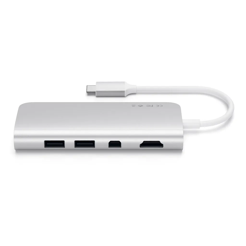 Satechi USB-C Multimedia Adapter. silver