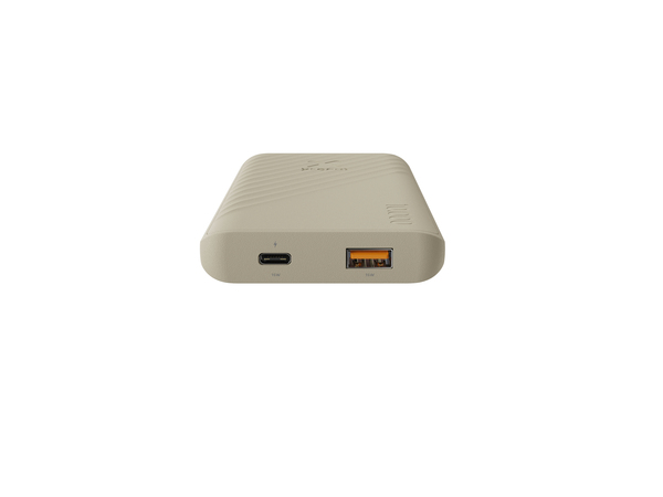 Xtorm Power Bank 10.000mAh 15W USB-C &amp; USB-A - powerbank, Beige