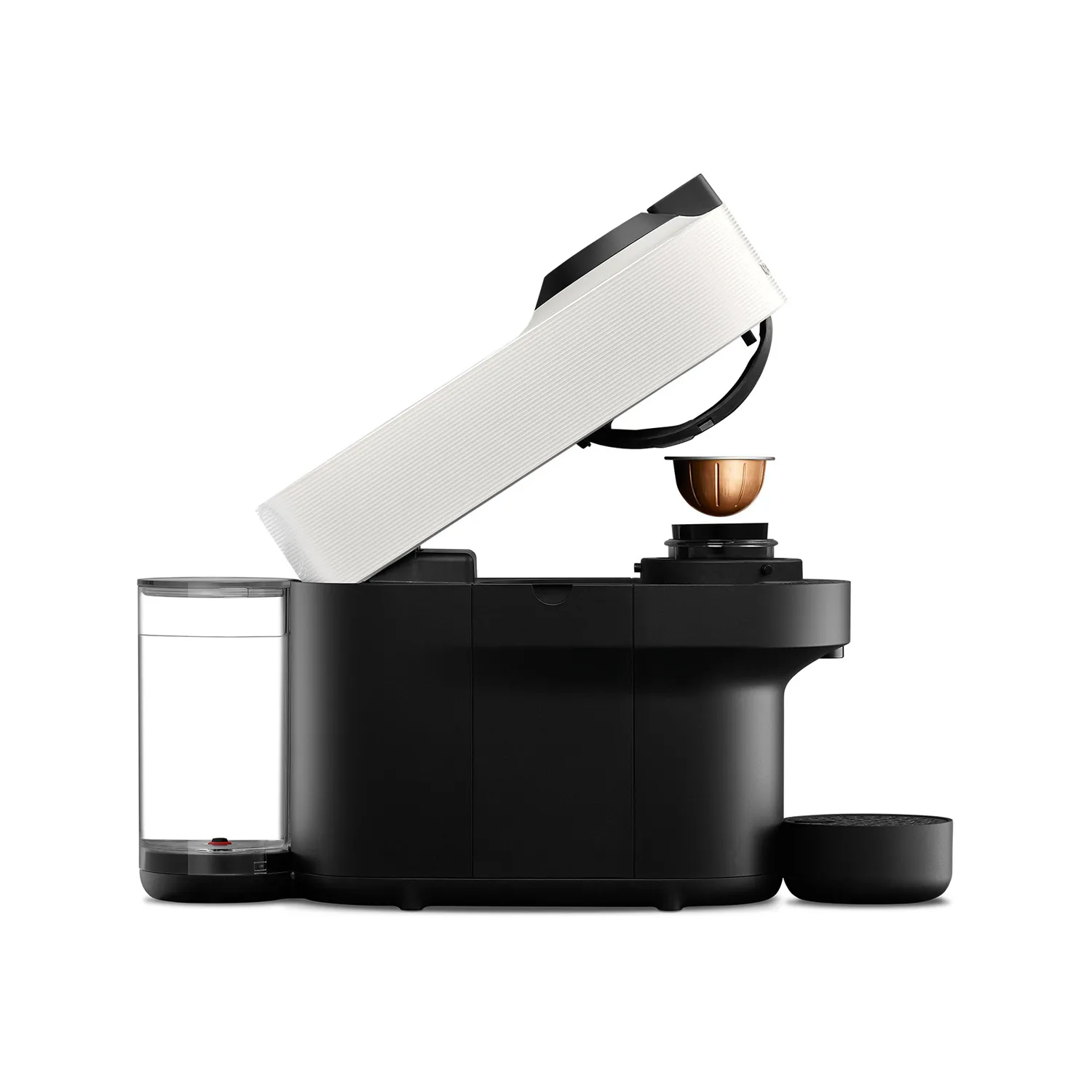 Krups Nespresso Vertuo Pop XN9201 - kapselmaskin, helautomatisk, Svart, Vit