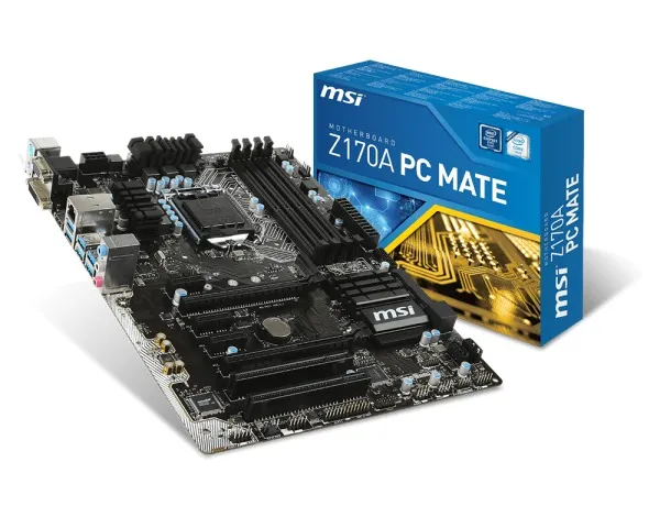 MSI Z170A PC MATE, ATX motherboard