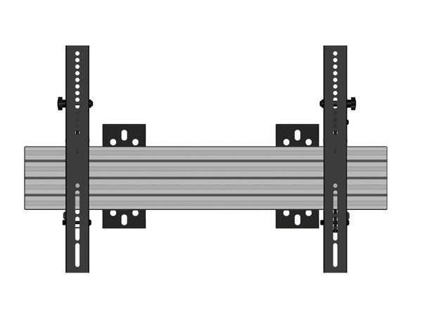 M Wallmount Pro MBW1U Tilt Silver