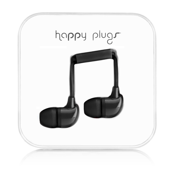 Happy Plugs In-Ear Black