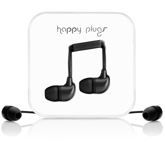 Happy Plugs In-Ear Black
