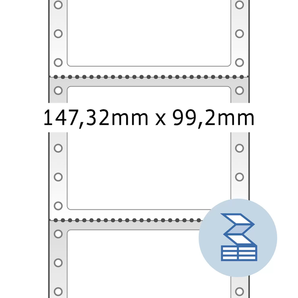 Herma label computer 1 row 147,32x99,2 (1000)