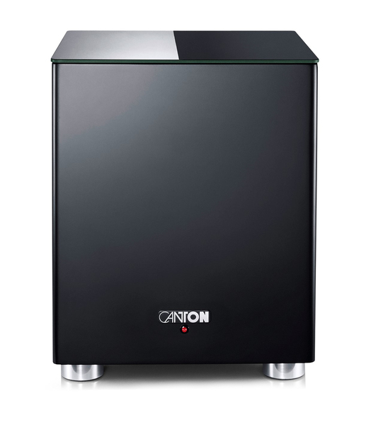 Canton Smart Sub 8 - active wireless subwoofer, black lacquer/black glass