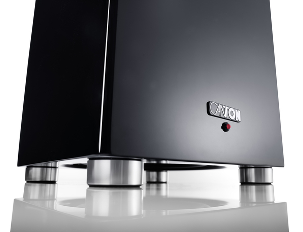 Canton Smart Sub 8 - active wireless subwoofer, black lacquer/black glass
