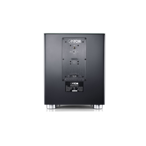 Canton Smart Sub 8 - active wireless subwoofer, black lacquer/black glass
