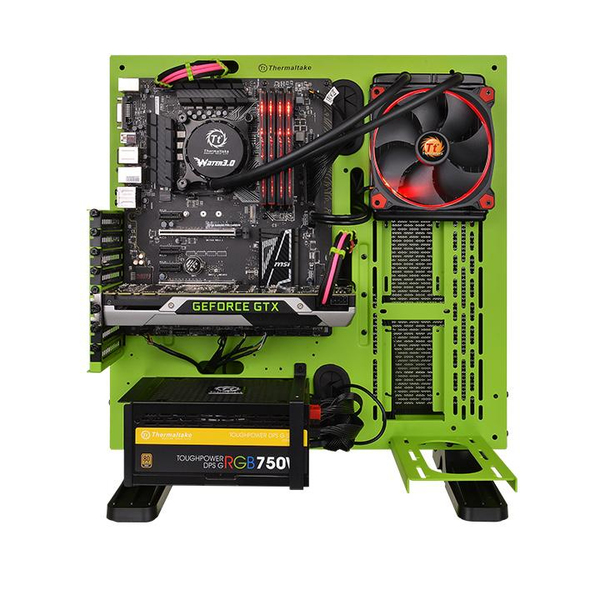 THERMALTAKE Water 3.0 Riing Red 140 watercoo 1x14cmPWM Intel 2011v3/2011/1366/1150/1151/1155/1156 AMD FM2+/FM2/FM1/AM3+/AM3/AM2+/AM2