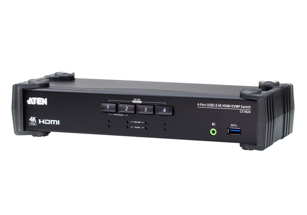 ATEN 4-Port USB 3.0 4K HDMI KVMP Switch