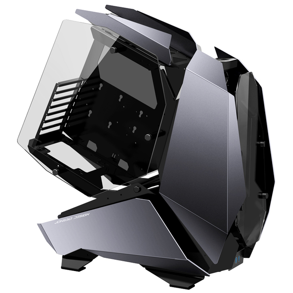 Jonsbo MOD5, Tempered Glass - showcase, grey