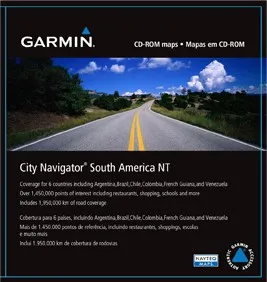 GARMIN CITY NAVIGATOR ETELÄ-AMERIKKA MIKROSD