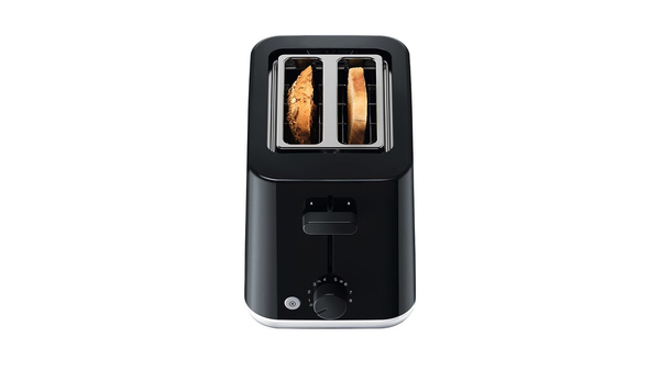 Braun Breakfast 1 - toaster, 2 slice(s),  Black