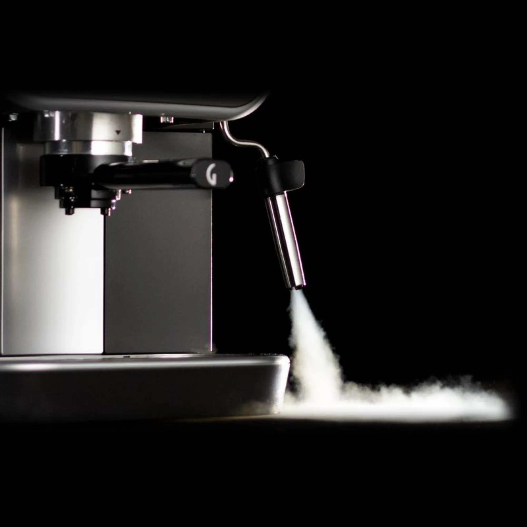 Gaggia Carezza Deluxe - espresso machine, Black, Stainless steel